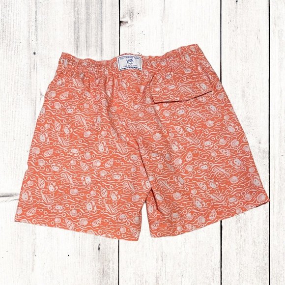 NEW Southern Tide Boys' XL(16) Shell of a Good Time Swim Trunks Shorts-$59.50 - Picture 9 of 15